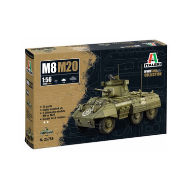 Italeri 25759 1/56 M8/M20 Greyhound